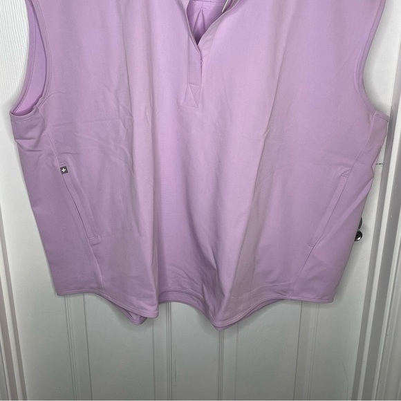 Figs Rafaela Oversized Scrub Top 3 Pocket Healthcare in Lavender Purple 4XL - Picture 6 of 11